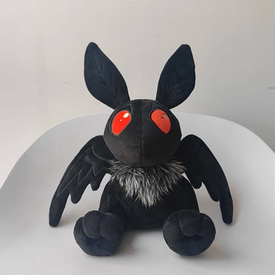 Amazon.co.jp: モスマンぬいぐるみ、モスマンぬいぐるみ赤い目